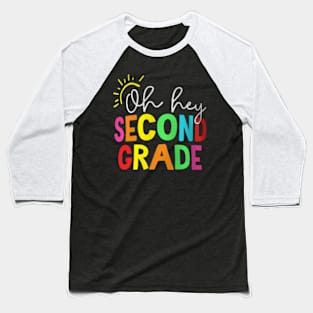 Second Grade Team 2nd Grade Back to School Teacher Kid Baseball T-Shirt